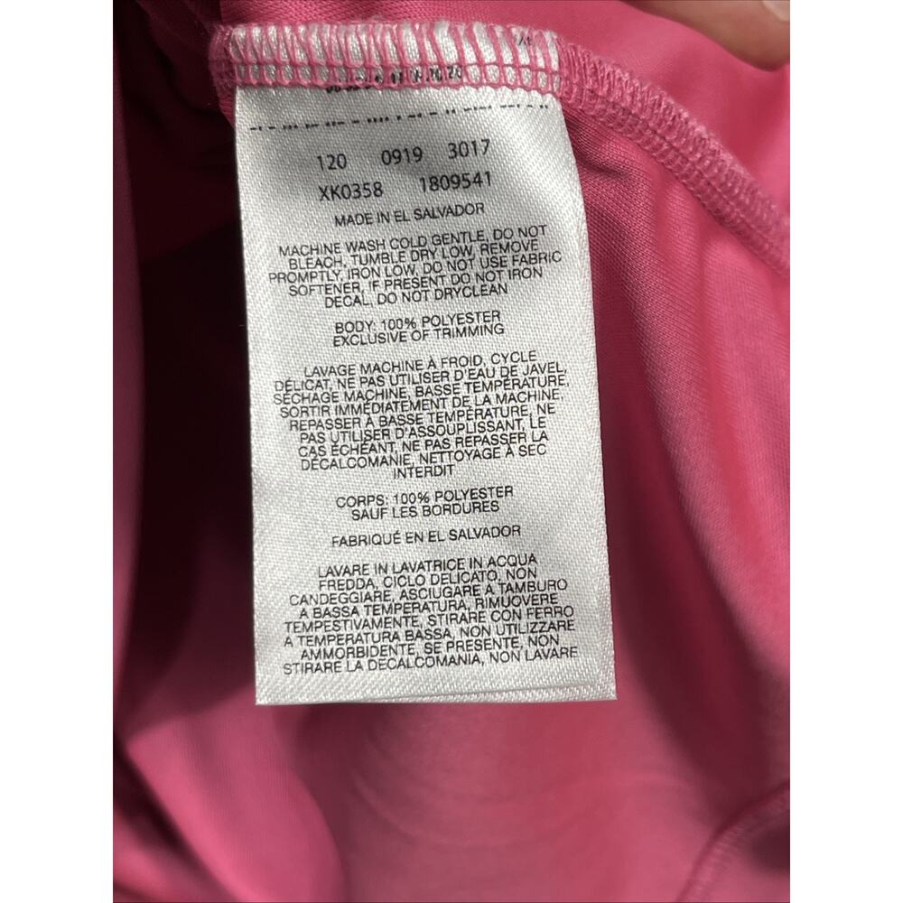 Columbia Girls Fork Stream Long Sleeve T-shirt, Wild Geranium Pink, XS - Picture 7 of 11